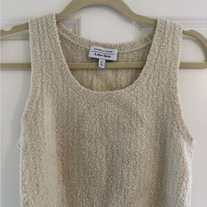& Other Stories Cream Textured Top